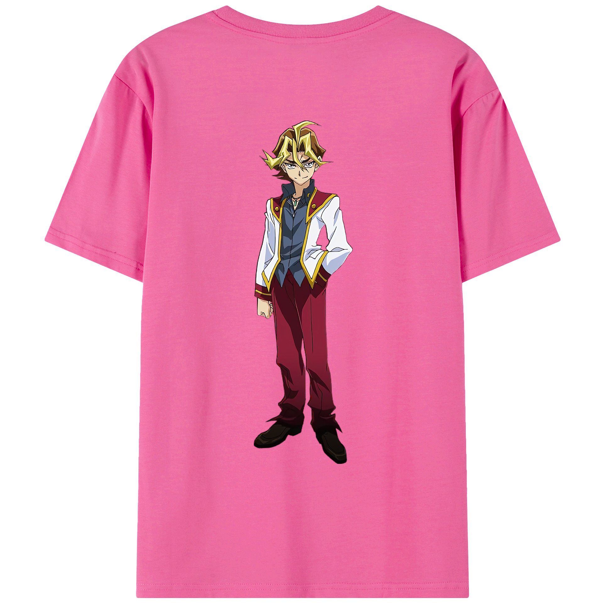 （画像用） 遊☆戯☆王 Yu-Gi-Oh! レディース半袖Tシャツ(バックプリント)